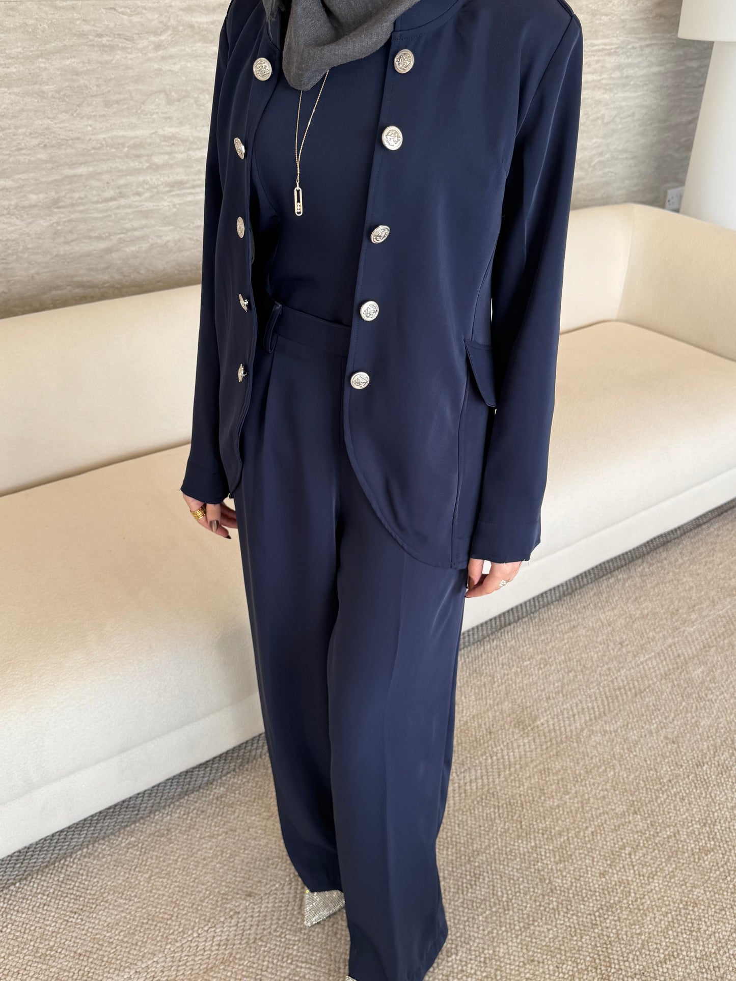 Rom Set ( Navy )