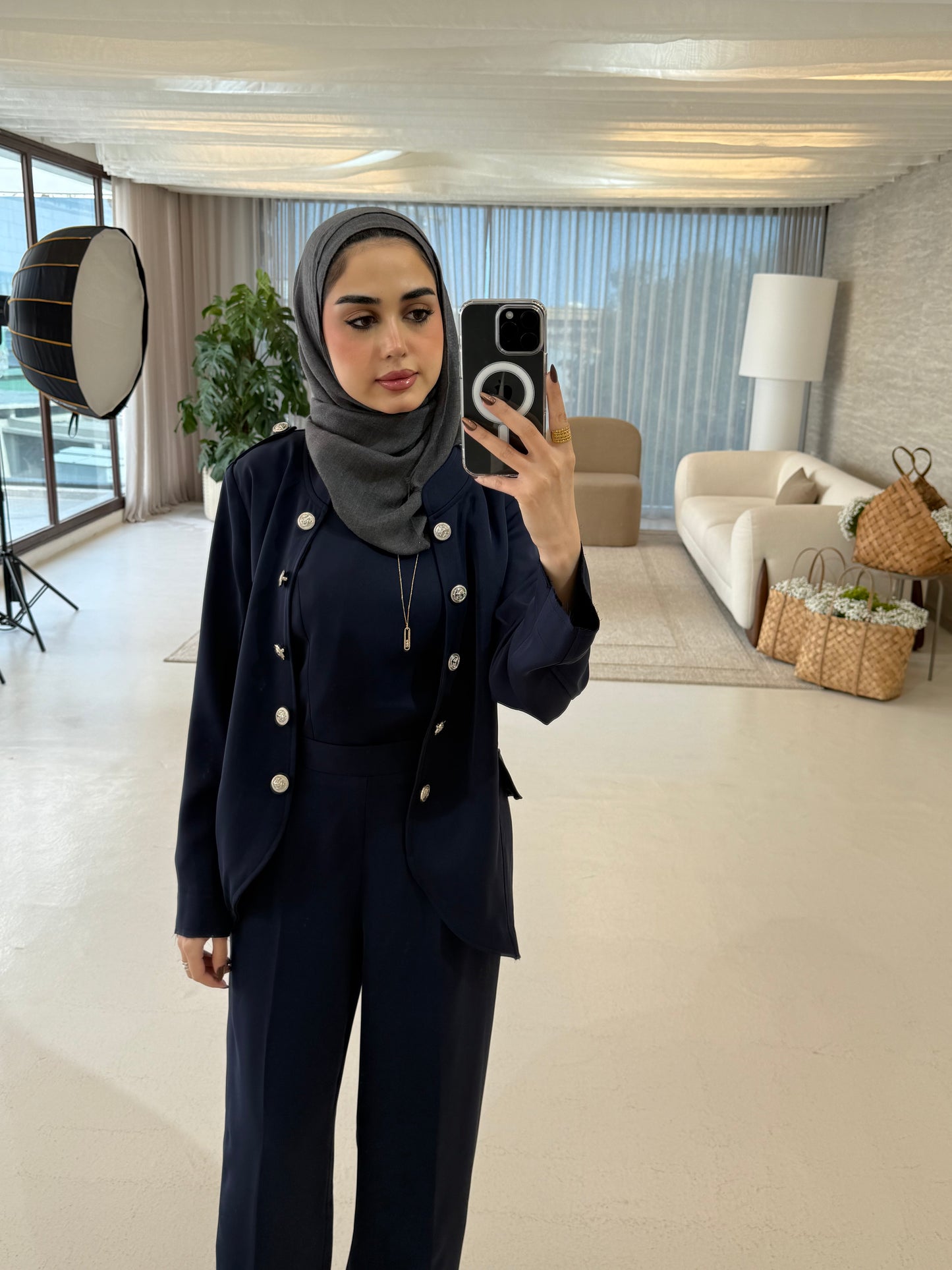 Rom Set ( Navy )