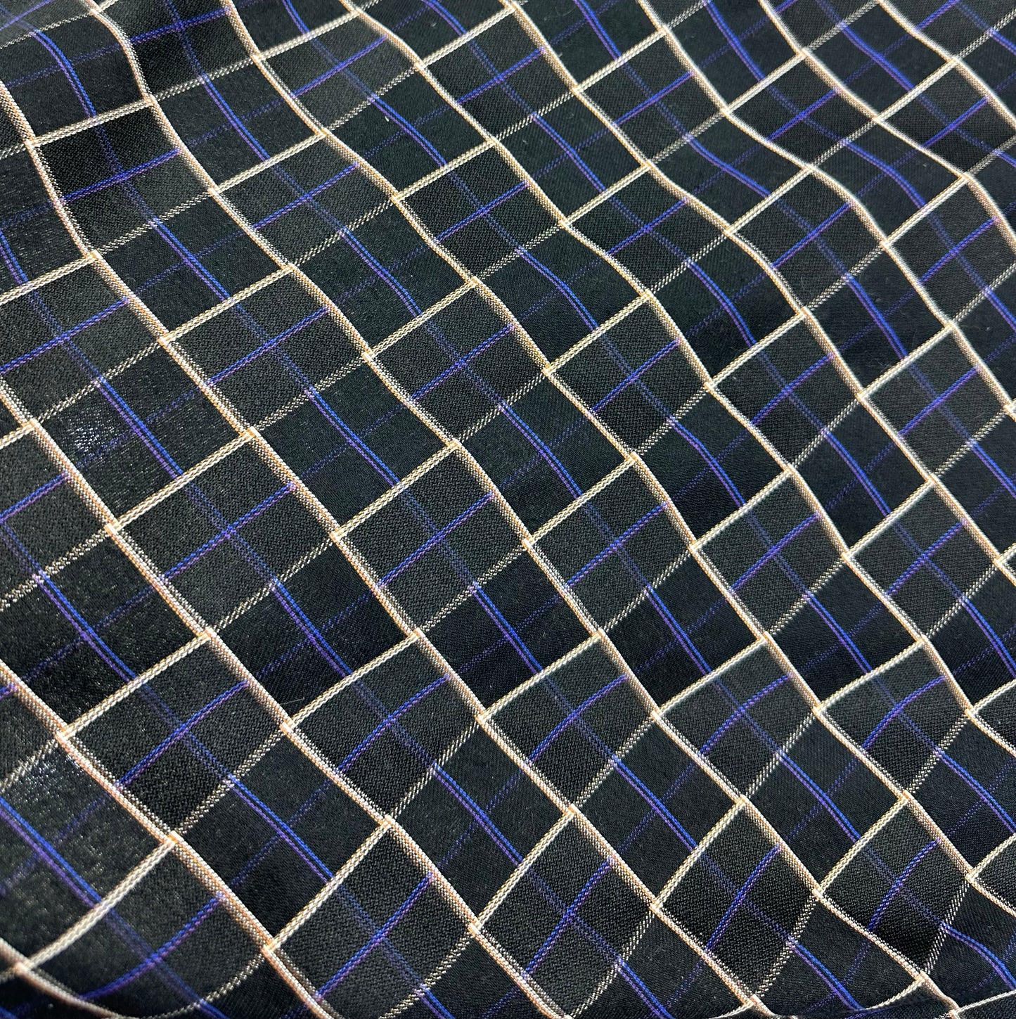 Plaid set ( Black only )