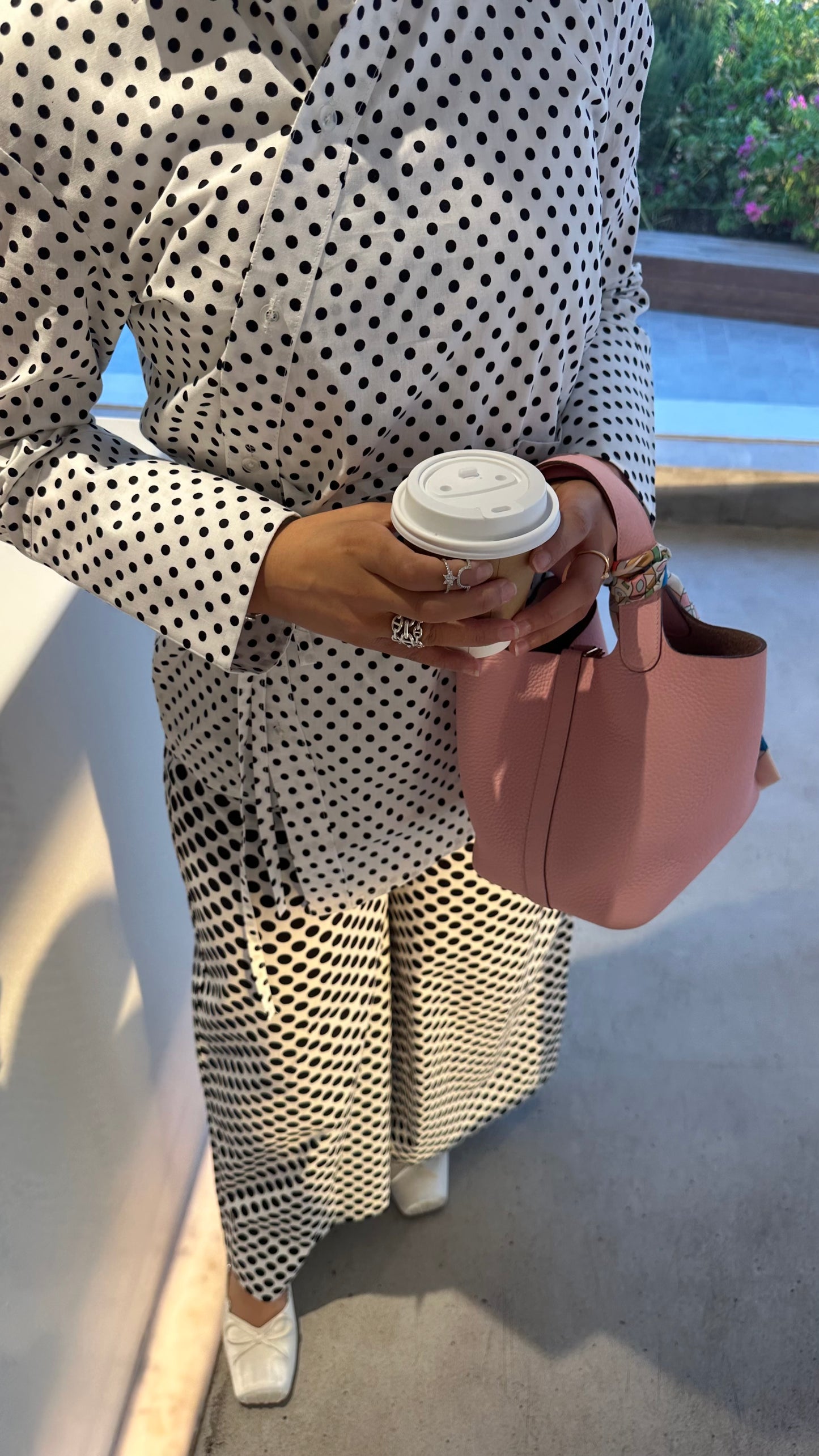 Polka dots set