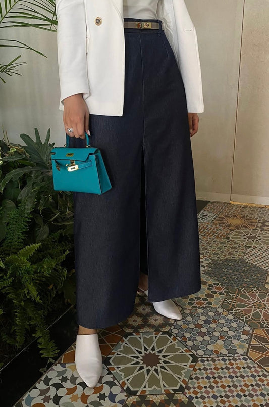 Skirted pants (Navey )