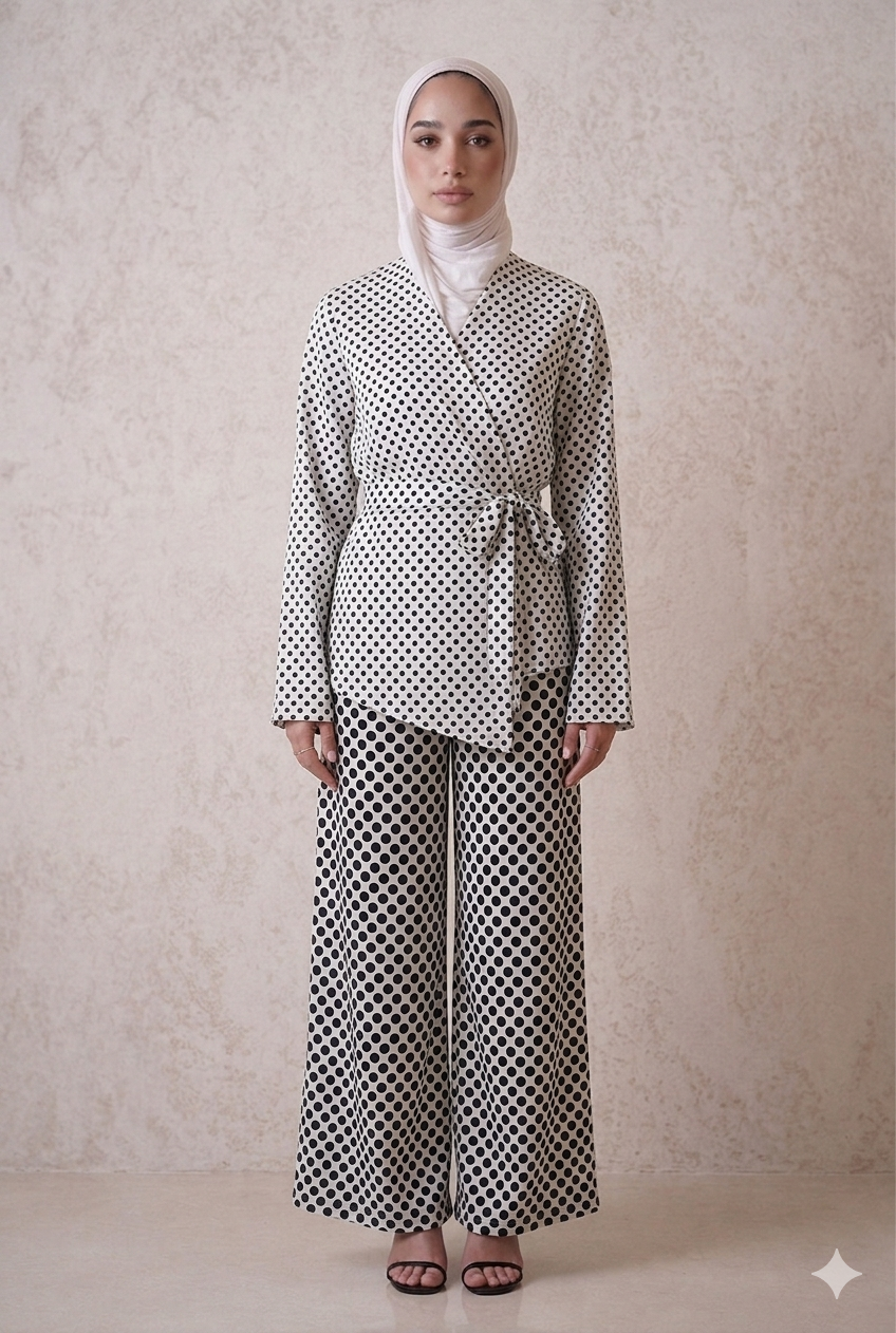 Polka dots set