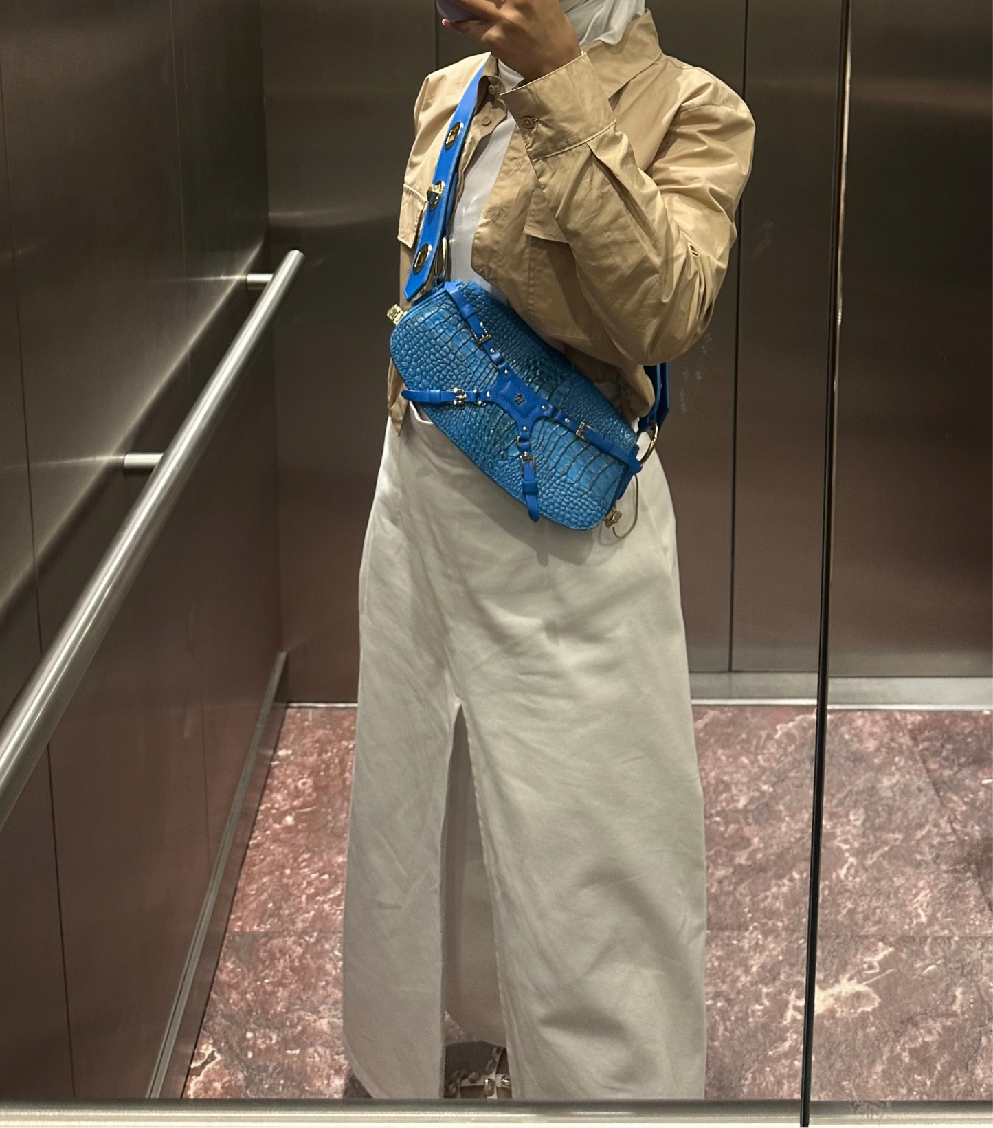 Skirted pants ( Offwhite )