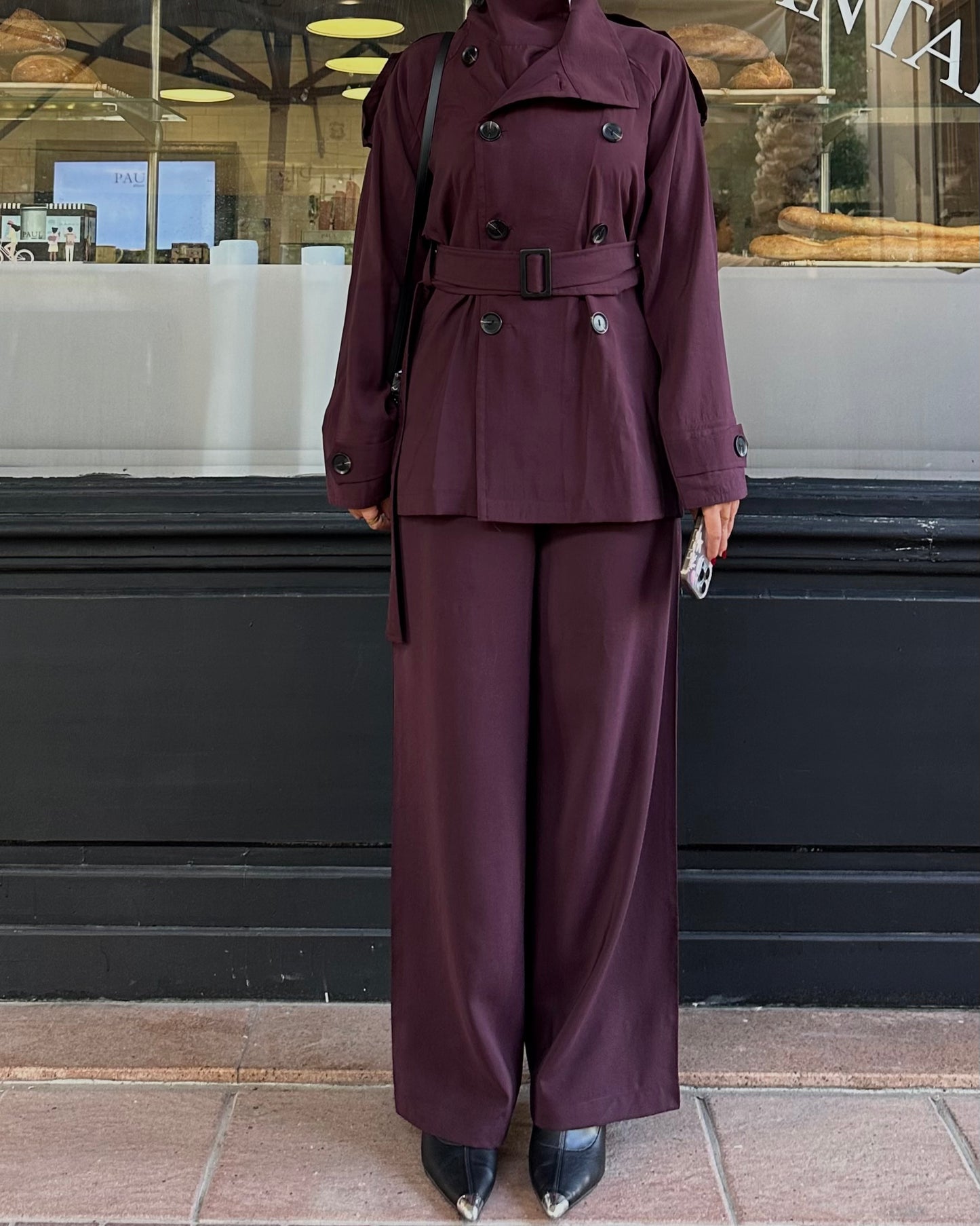 Soho Set (Deep plum)