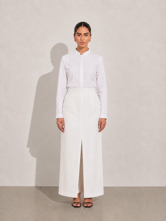 Skirted pants