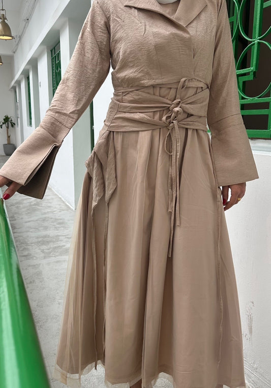 Fazam’s signature beige