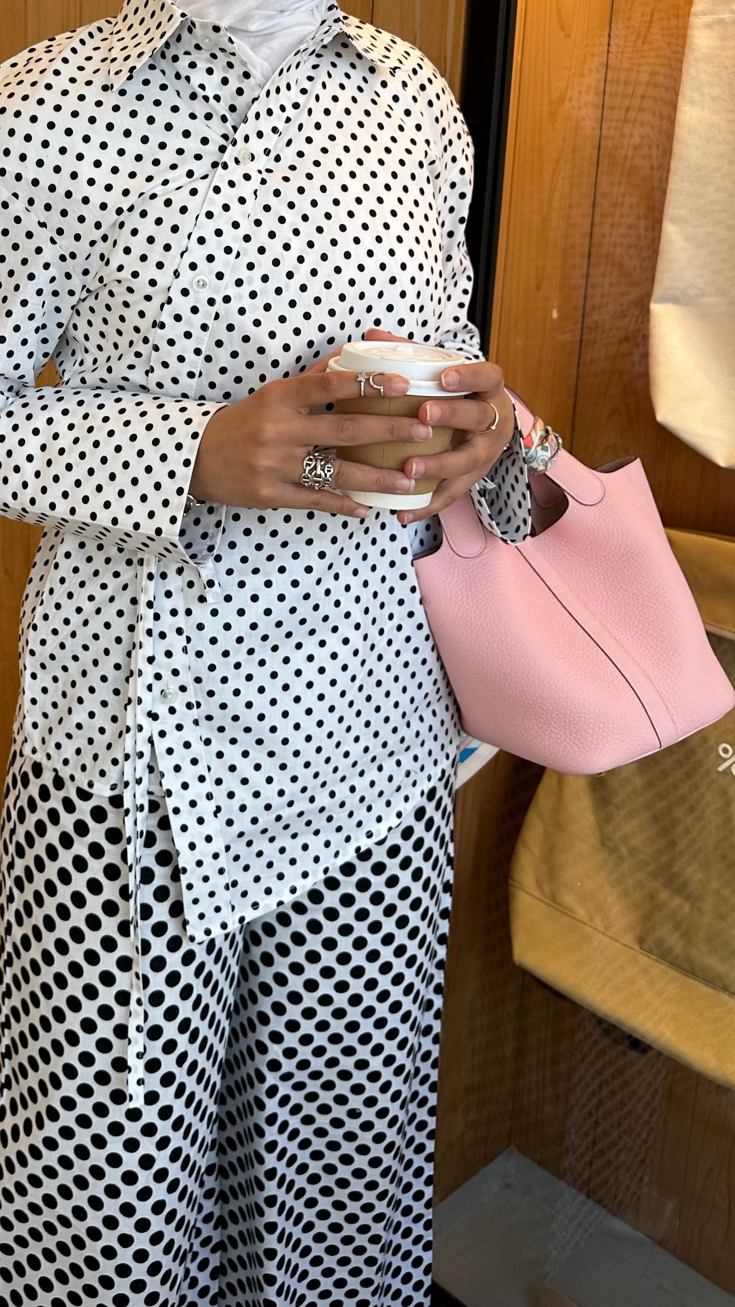 Polka dots set