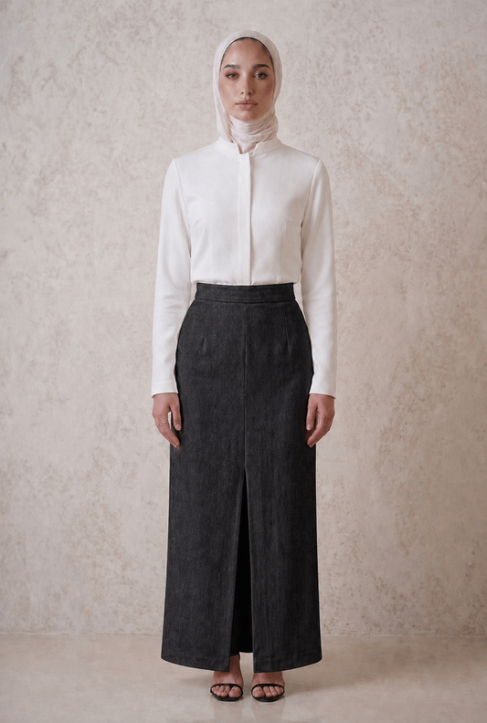 Skirted pants